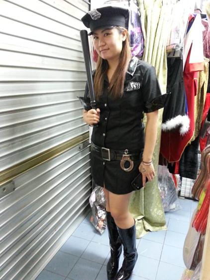 police costume on rent
