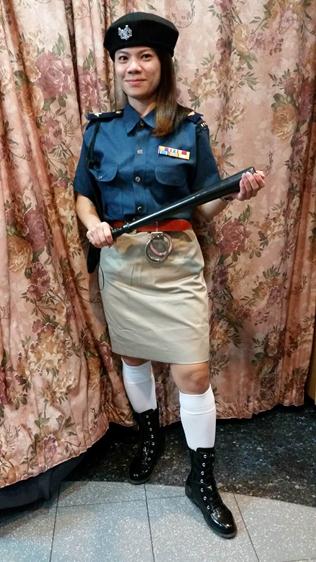 police costume on rent