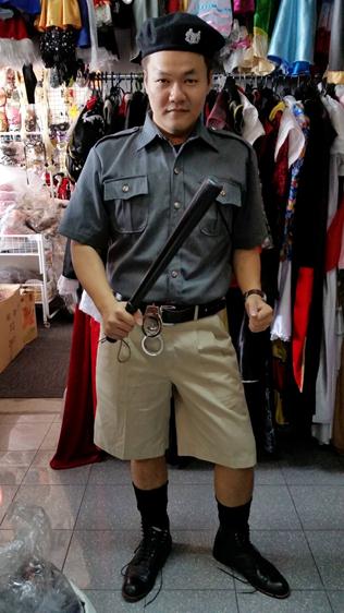 police costume on rent
