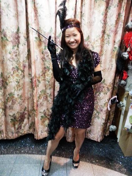 Flapper lady